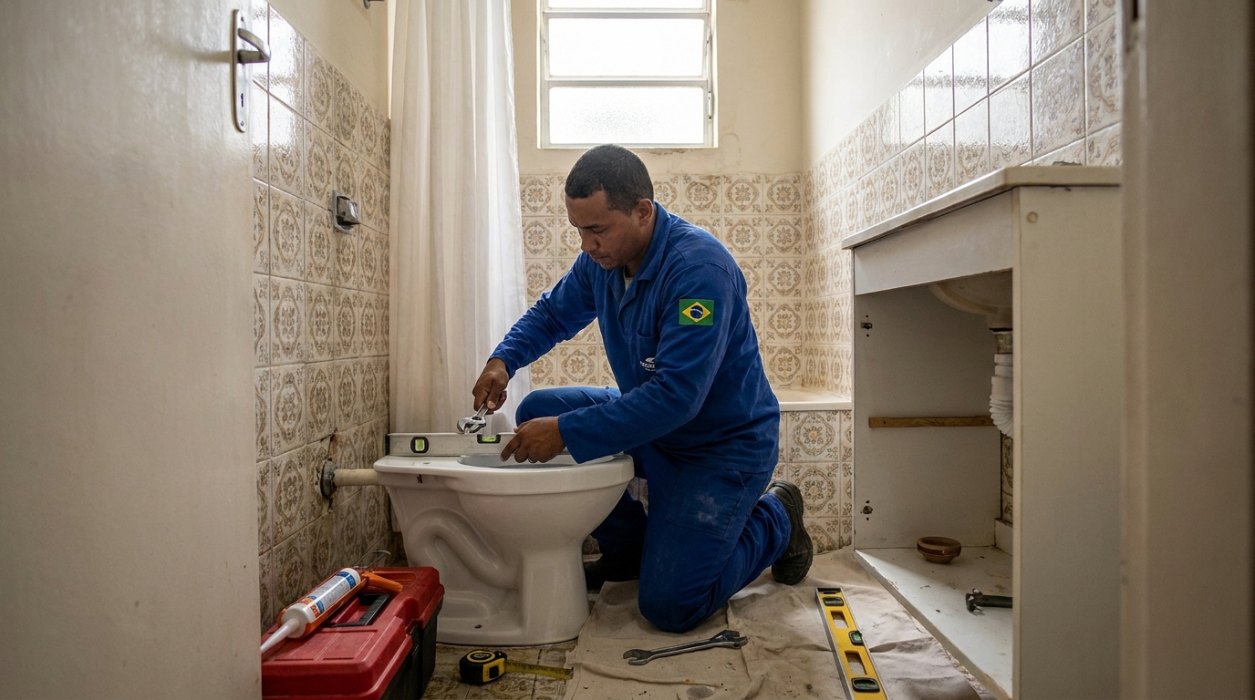Ajuste de Base e Vedação no Centro, Chapecó‑SC